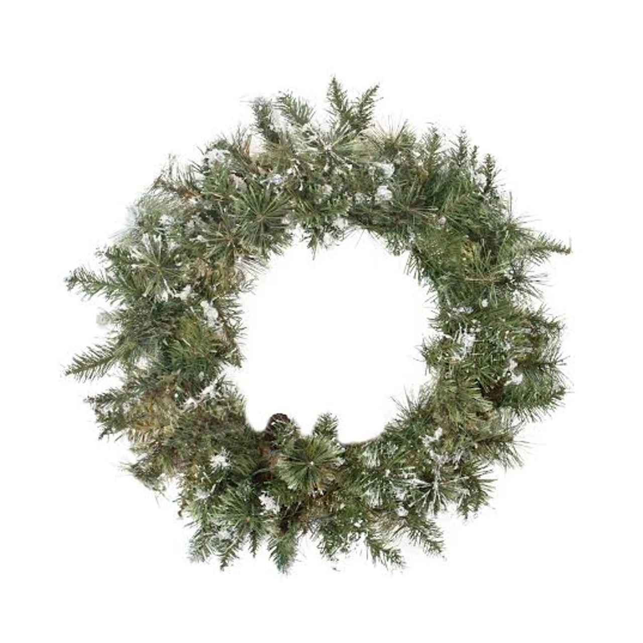 Northlight Snow Mountain Pine Artificial Christmas Wreath - 30-Inch, Unlit 3 Northlight Snow Mountain Pine Artificial Christmas Wreath - 30-Inch, Unlit