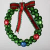 Jingle Bell Christmas Wreath With Bow - 14.5-Inch, Unlit -Northlight Shop 23611013201 15901.1595893793