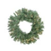 Northlight Pre-lit Minetoba Pine Artificial Christmas Wreath - 24-Inch, Clear Lights -Northlight Shop 9varlxqgvsmditkmvvq9ru95zwwe1pok 32873.1588370904