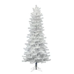 14' White Medium Artificial Christmas Tree - Unlit