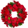 Red Poinsettia Blooms And Pine Cone Artificial Christmas Wreath - 30-Inch, Unlit 1 Red Poinsettia Blooms And Pine Cone Artificial Christmas Wreath - 30-Inch, Unlit -Northlight Shop allstate xdw363 re 1 updated 33524.1596236843