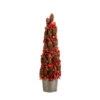 2' Red Potted Pine Cone Crab Apple Pencil Artificial Christmas Tree - Unlit -Northlight Shop allstate xdz201 na re 1 65465.1588363064