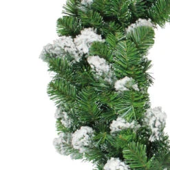Snowy Flocked Colorado Pine Artificial Christmas Wreath, 30-Inch, Unlit -Northlight Shop allstateywc193 gr snb 59366.1665580317