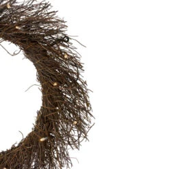 Avon 17" Pre-Lit Brown Circular Branch Artificial Christmas Wreath - Clear LED Lights 7 Avon 17" Pre-Lit Brown Circular Branch Artificial Christmas Wreath - Clear LED Lights -Northlight Shop avon f3972091 2 15009.1589798180