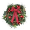 Northlight Red Berries And Ball Ornaments Artificial Christmas Wreath With Ribbon - 24-Inch, Unlit 2 Northlight Red Berries And Ball Ornaments Artificial Christmas Wreath With Ribbon - 24-Inch, Unlit -Northlight Shop bepb9vcu1g9bqlchrv9cwj214rxdpmif 38974.1588371132