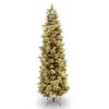 Christmas Central 9 Ft. Carolina Pine Slim Tree With Clear Lights -Northlight Shop cap3 330 90 50306.1588357242