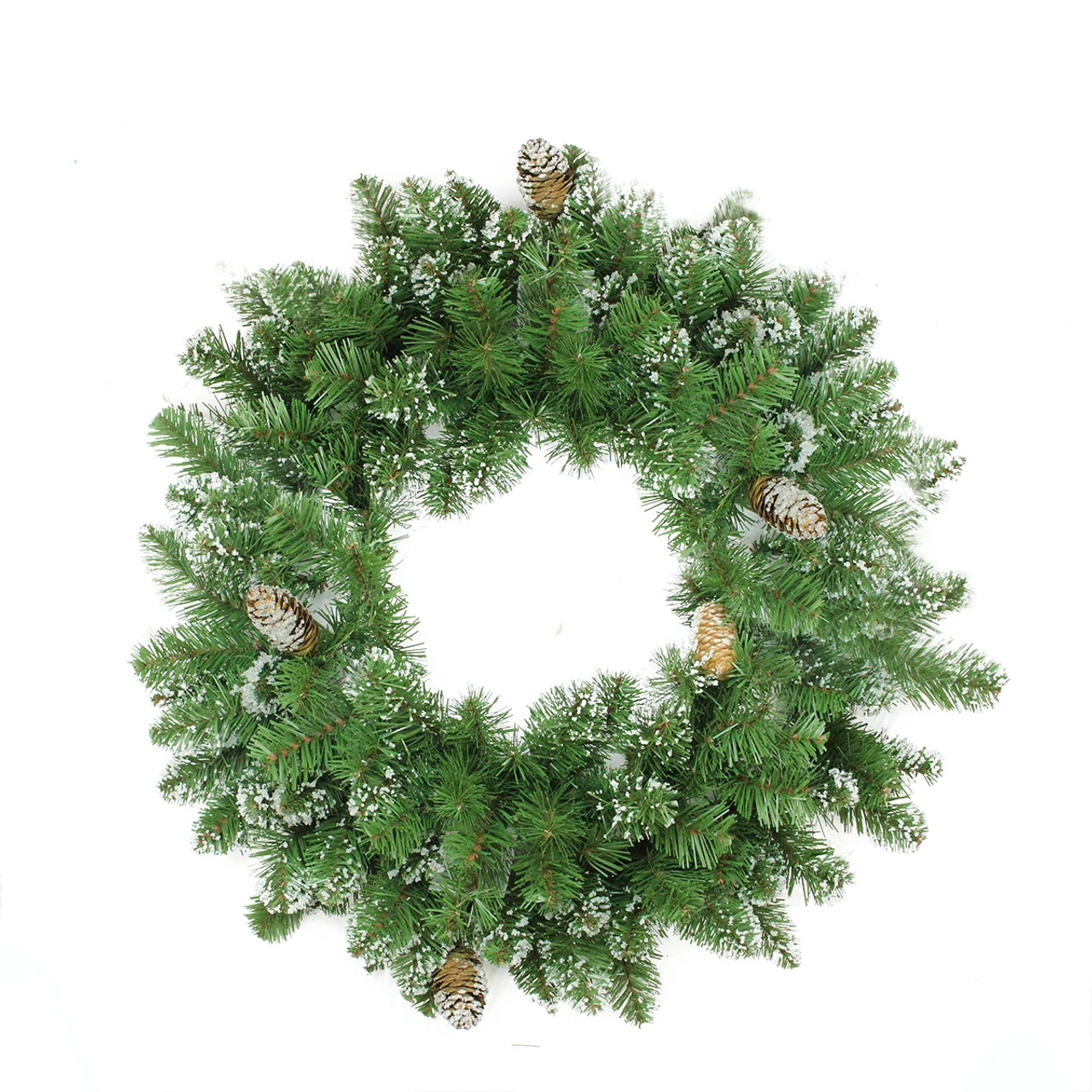 Northlight Frosted Mixed Pine And Pine Cone Artificial Christmas Wreath - 24-Inch, Unlit 3 Northlight Frosted Mixed Pine And Pine Cone Artificial Christmas Wreath - 24-Inch, Unlit