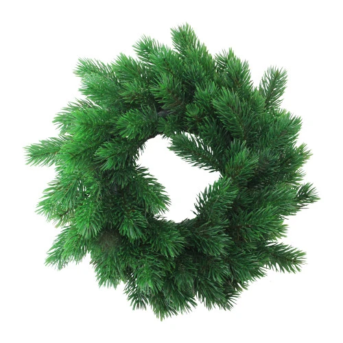 Northlight Green Pine Artificial Christmas Wreath - 12-Inch, Unlit 3 Northlight Green Pine Artificial Christmas Wreath - 12-Inch, Unlit