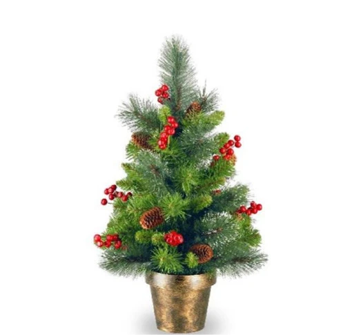 Christmas Central 2' Potted Crestwood Spruce Artificial Christmas Tree – Unlit 3 Christmas Central 2' Potted Crestwood Spruce Artificial Christmas Tree – Unlit