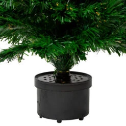 3' Pre-Lit Potted Medium Artificial Christmas Tree With Candles - Multi Color Lights -Northlight Shop dak 0105 90 3 29158.1588357646