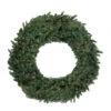 72" Pre-Lit Commercial Canadian Pine Artificial Christmas Wreath - Multi Lights - 6537659
