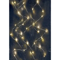 63" Amber LED Fairy 30 Light Strand - 33473686