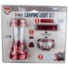 Pack Of 4 Red And Clear LED Camping Set With Handle -Northlight Shop dkole of965 02740.1588348934