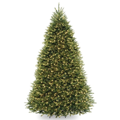 Christmas Central 9 Ft. Dunhill(R) Fir Tree With Clear Lights 3 Christmas Central 9 Ft. Dunhill(R) Fir Tree With Clear Lights