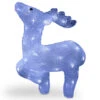 Pre-Lit Acrylic Standing Deer – 17-Inch, White LED Lights -Northlight Shop dnat20jmar 17lv 48001.1588406503