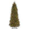 Christmas Central 6.5’ Pre-Lit Slim Jersey Fraser Artificial Christmas Tree, Multicolor Lights -Northlight Shop dnat20pejf1e28090363e2809065 74595.1588398283