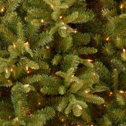 Christmas Central 12’ Pre-Lit Slim Giant Tiffany Fir Artificial Christmas Tree, White Lights -Northlight Shop dnat20petf3 304 120 2 updated 37252.1588357275