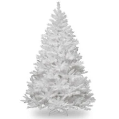 Christmas Central 7.5’ White Winchester Pine Artificial Christmas Tree, Unlit