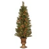 4.5' Pre-Lit Cashmere Cone Artificial Christmas Tree - Clear Lights 2 4.5' Pre-Lit Cashmere Cone Artificial Christmas Tree - Clear Lights -Northlight Shop dnat ccb19 45lo 13482.1587645164
