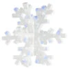 36" White Giant 3D Snowflake Christmas Decor With LED Lights -Northlight Shop dnat df 160005l 30059.1587645164