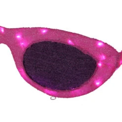 36" LED Pink Sisal Sunglasses Outdoor Decoration -Northlight Shop dnat df 18035001l 3 20434.1631810852