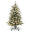 Christmas Central 4.5' Dunhill Fir Artificial Christmas Tree With Red Berries - Clear Lights -Northlight Shop dnat duf 300 45 1 16454.1631812677