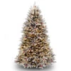 Christmas Central 6.5' Dunhill Fir Artificial Christmas Tree With Red Berries – Clear Lights -Northlight Shop dnat duf 300 65 1 30015.1631810861