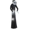 7' White And Black Giant Wicked Reaper Inflatable Outdoor Halloween Decor -Northlight Shop dnat ge9 58618 1 1 20015.1587645158