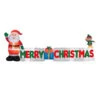 12' Green And Red "Merry Christmas" Sign Inflatable Outdoor Christmas Decor 2 12' Green And Red "Merry Christmas" Sign Inflatable Outdoor Christmas Decor -Northlight Shop dnat ge9 89991 1 11722.1587645160