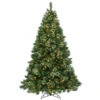 6.5’ Pre-Lit Hamburg Pine Artificial Christmas Tree - Clear Lights -Northlight Shop dnat ham38 307 65 77065.1587645161