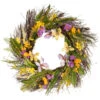 Spring Mixed Flowers Artificial Christmas Wreath - 24-Inch, Unlit 2 Spring Mixed Flowers Artificial Christmas Wreath - 24-Inch, Unlit -Northlight Shop dnat jr15 js33378 1 12019.1587645159