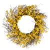 Spring Forsythia Artificial Christmas Wreath - 24-Inch, Unlit 2 Spring Forsythia Artificial Christmas Wreath - 24-Inch, Unlit -Northlight Shop dnat jr15 js33391 1 08107.1587645160