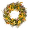 Bristle Twigs Spring Floral Wreath, Green And Yellow 24-Inch - 34246652 2 Bristle Twigs Spring Floral Wreath, Green And Yellow 24-Inch - 34246652 -Northlight Shop dnat jr15 js33464 91863.1587645157