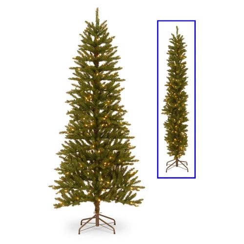 6.5’ Pre-lit Kensington 2-Dimensional Artificial Christmas Tree – Clear Lights 3 6.5’ Pre-lit Kensington 2-Dimensional Artificial Christmas Tree – Clear Lights
