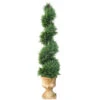 Christmas Central 4.5' Potted Juniper Spiral Slim Artificial Christmas Tree - Unlit 1 Christmas Central 4.5' Potted Juniper Spiral Slim Artificial Christmas Tree - Unlit -Northlight Shop dnat lcysp4 710 54 1 00241.1587645158