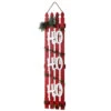 Christmas Central 46.75" Picket Fence "HO HO HO" Christmas Wall Sign Decoration 2 Christmas Central 46.75" Picket Fence "HO HO HO" Christmas Wall Sign Decoration -Northlight Shop dnat mzc k19b035 1 1 72419.1587645156