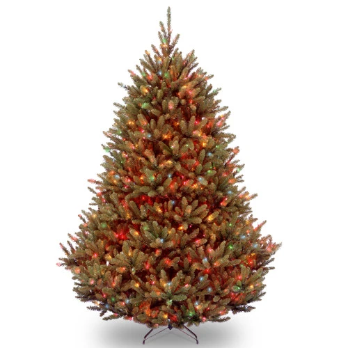 6.5' Natural Fraser Medium Fir Tree With Multi-color Lights 3 6.5' Natural Fraser Medium Fir Tree With Multi-color Lights