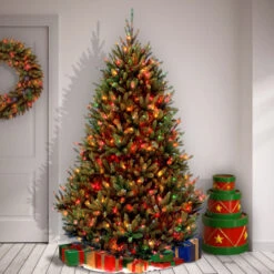 6.5' Natural Fraser Medium Fir Tree With Multi-color Lights 7 6.5' Natural Fraser Medium Fir Tree With Multi-color Lights -Northlight Shop dnat naffmh1 65rlo 3 98552.1631812647