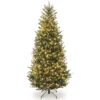 Christmas Central 7.5' Pre-Lit Slim Natural Fraser Fir Artificial Christmas Tree, Clear Lights -Northlight Shop dnat naffslh1 75lo 1 92827.1631812968