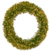 Pre-Lit Norwood Fir Artificial Christmas Wreath - 72-Inch, Clear Lights 2 Pre-Lit Norwood Fir Artificial Christmas Wreath - 72-Inch, Clear Lights -Northlight Shop dnat nf 72wlo 1 70778.1631812957