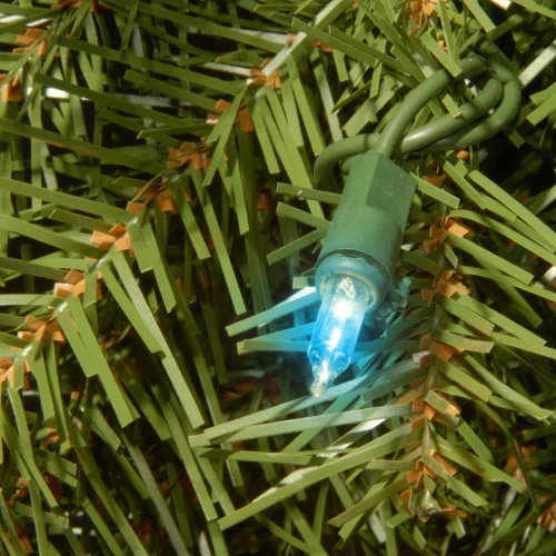 Christmas Central 30" Pre-Lit Norwood Fir Artificial Christmas Wreath, Multi-Color LED Lights 4 Christmas Central 30" Pre-Lit Norwood Fir Artificial Christmas Wreath, Multi-Color LED Lights - Image 2