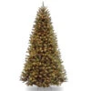 Christmas Central 6.5’ Pre-lit North Valley Spruce Artificial Christmas Tree, Clear Lights