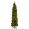 10’ Pre-lit North Valley Spruce Pencil Artificial Christmas Tree – Clear Lights