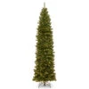Christmas Central 9’ Pre-lit Slim North Valley Spruce Artificial Christmas Tree, Clear Lights -Northlight Shop dnat nrv7 358 90 1 00177.1664990322
