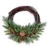 Christmas Central Pinecone Grapevine Artificial Christmas Wreath, 16-Inch, Unlit -Northlight Shop dnat pc 16gv 1 1 35829.1663689767