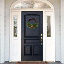 Christmas Central Pinecone Grapevine Artificial Christmas Wreath, 16-Inch, Unlit -Northlight Shop dnat pc 16gv 1 3 10160.1670490085