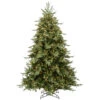 6.5’ Pre-Lit Full Casselton Fir Artificial Christmas Tree - Clear Lights -Northlight Shop dnat peci38 307 65 1 19042.1587645164