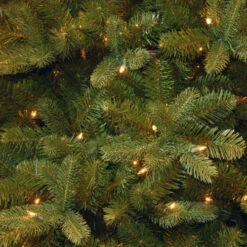 Christmas Central 7’ Pre-Lit Full Downswept Douglas Fir Artificial Christmas Tree, White Lights -Northlight Shop dnat pedd1 312 70 2 19137.1631812346