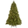 Christmas Central 7.5’ Pre-Lit Full Downswept Douglas Fir Artificial Christmas Tree, White Lights
