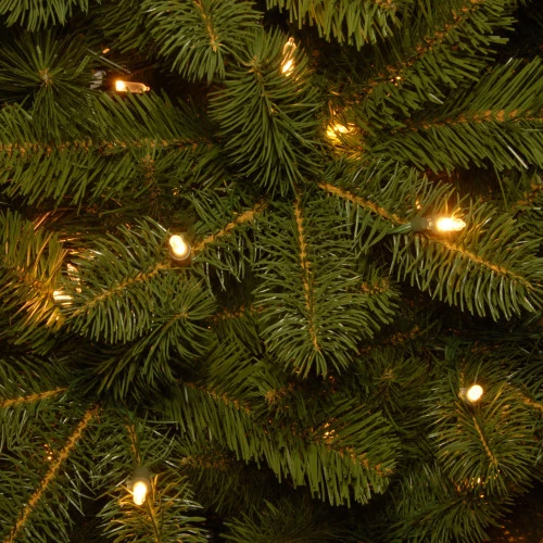 12’ Pre-Lit Downswept Douglas Slim Fir Artificial Christmas Tree - Clear Lights 4 12’ Pre-Lit Downswept Douglas Slim Fir Artificial Christmas Tree - Clear Lights - Image 2